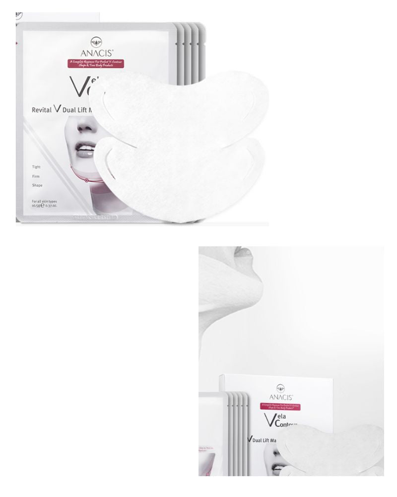 Anacis Vela Contour Lift jawline Mask : 5 masks per box